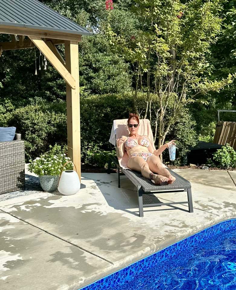 Angel redhead milf sexy legs/feet/face — 56