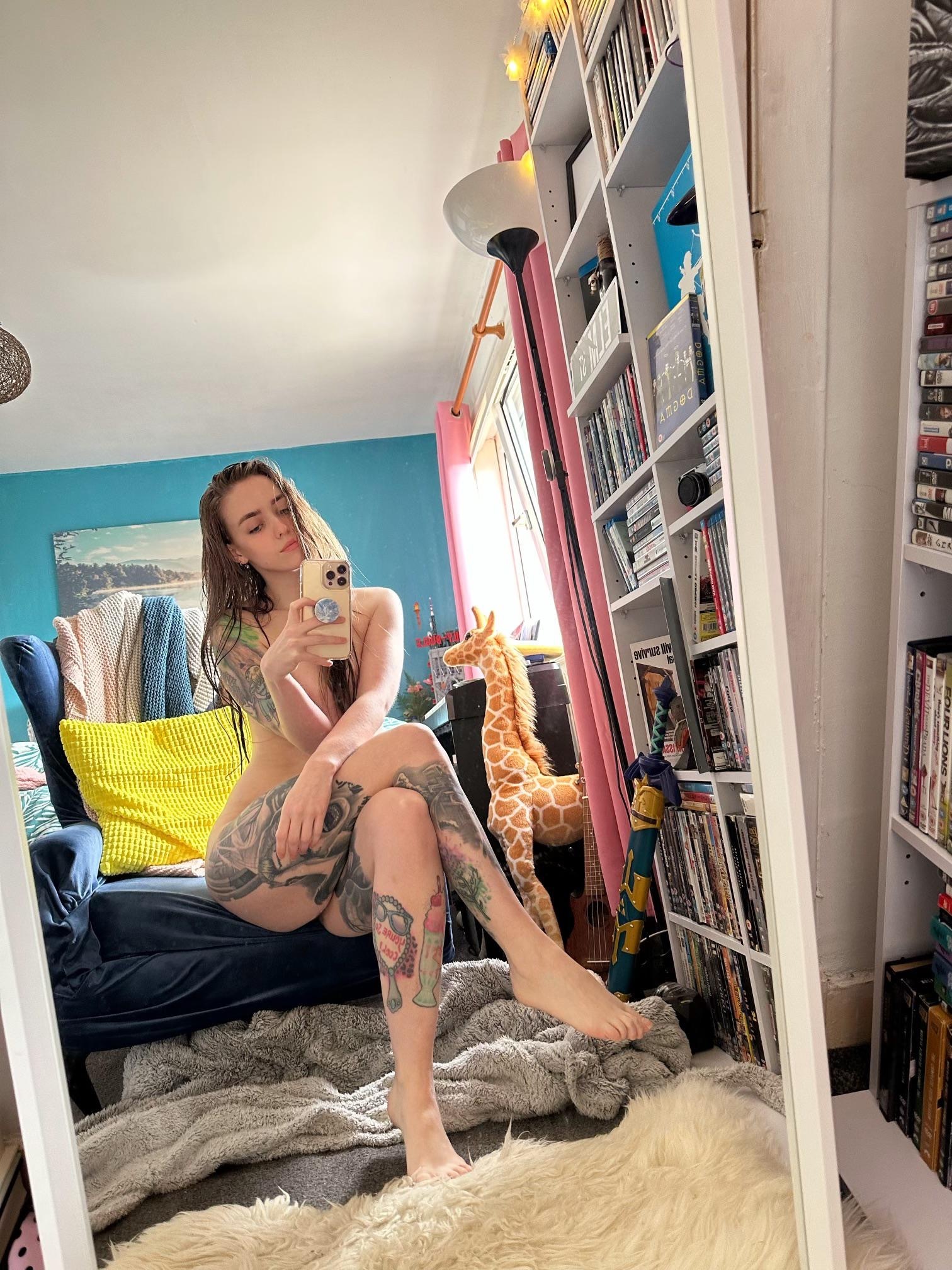 Emo tattooed hot girl — 19