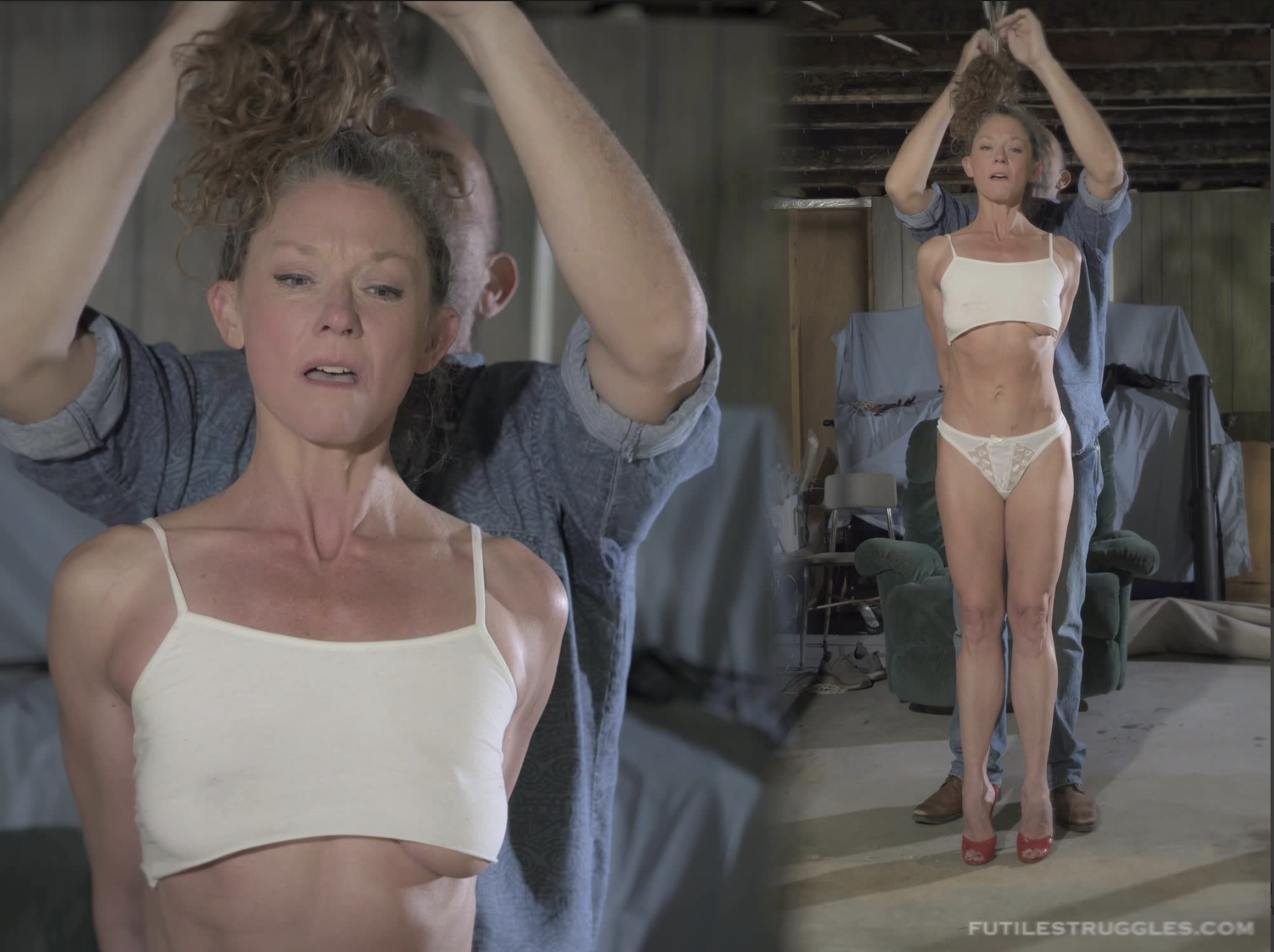 slave stripped and bound — 25