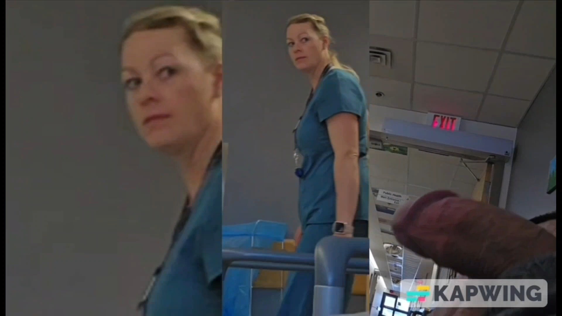 Nurse teen dickflash hospital — 36
