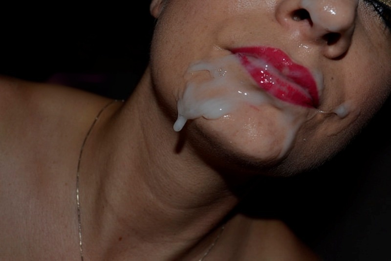 Red Lipstick and Cum — 45
