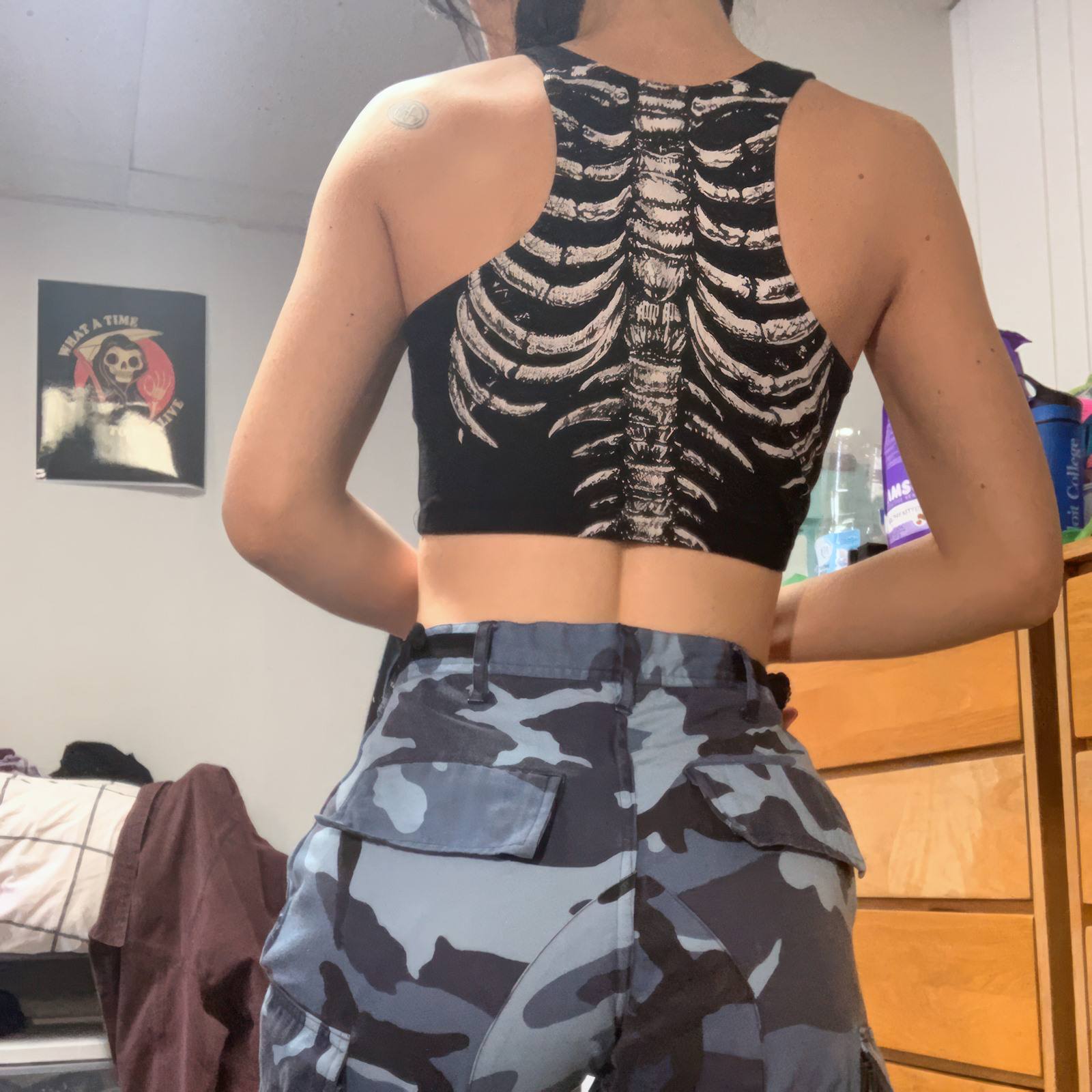 petite native american girl bella is a cute punk — 50