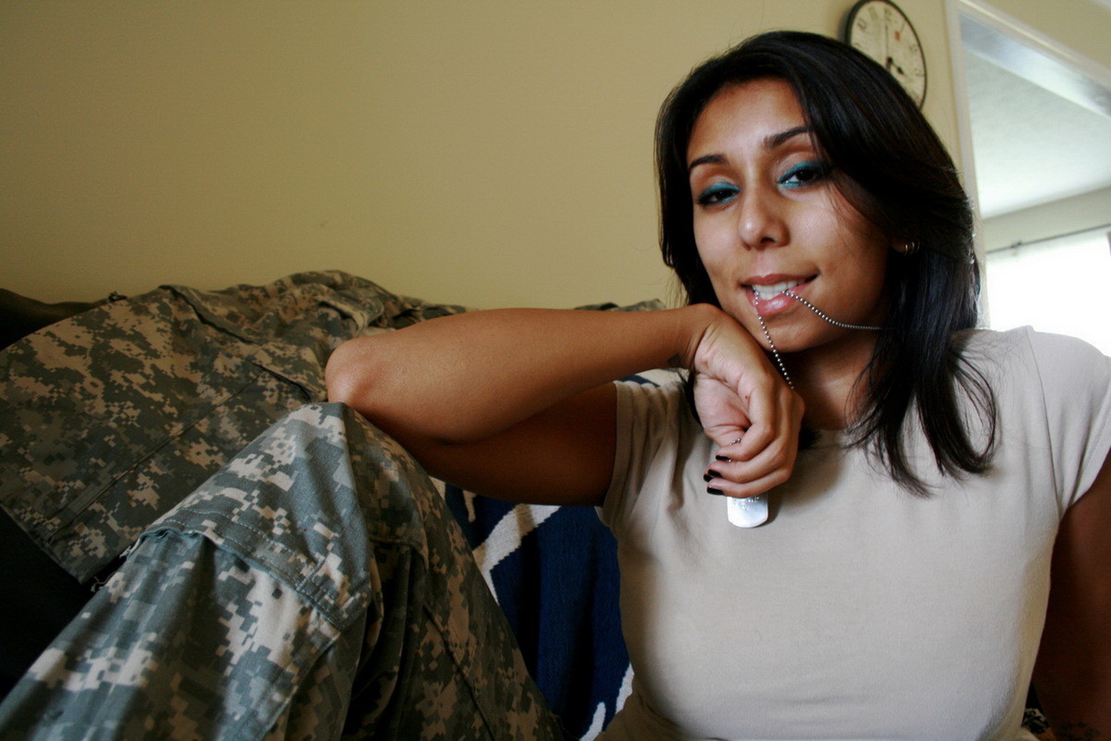 Hot Black Military Woman — 7
