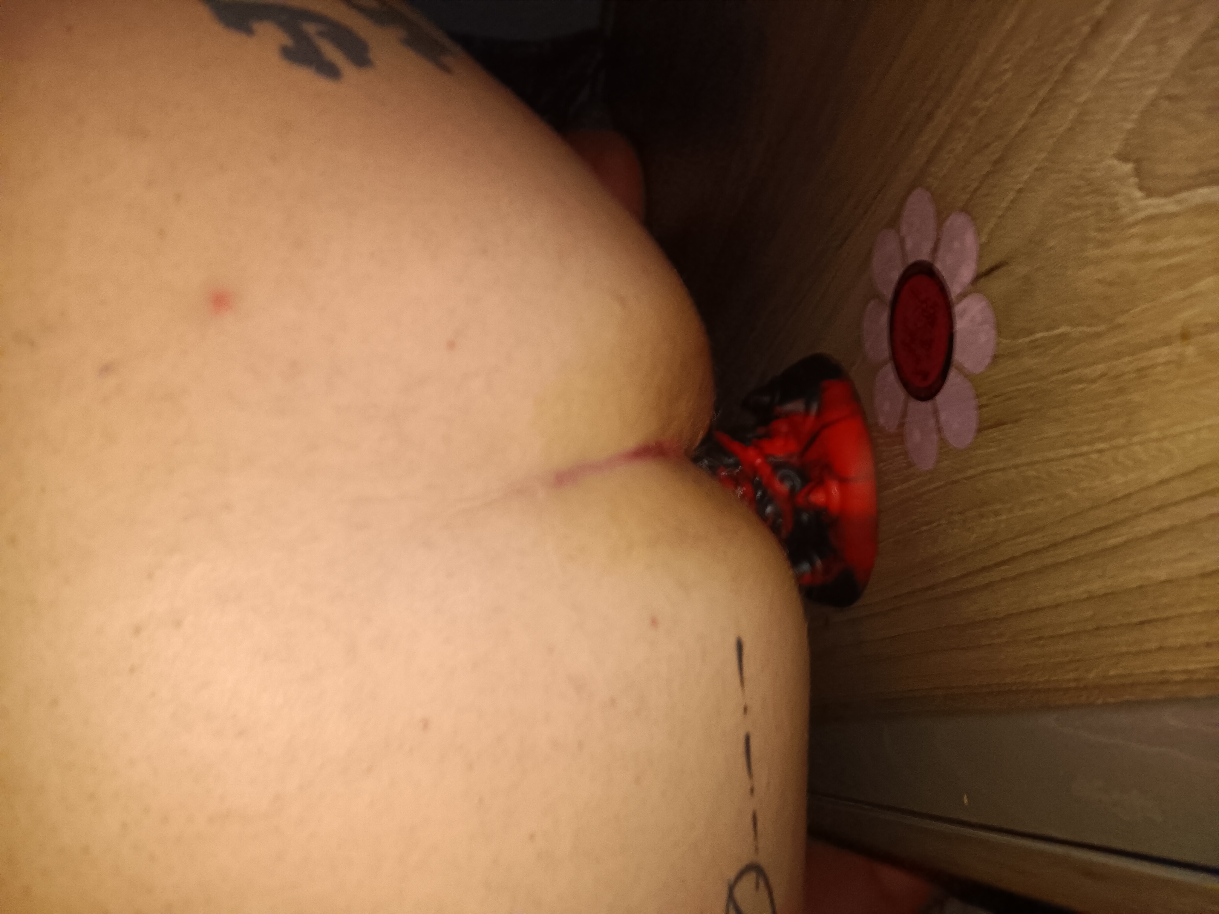 Aug1st2024 Solo Male anal with toy 18 in. buried — 6