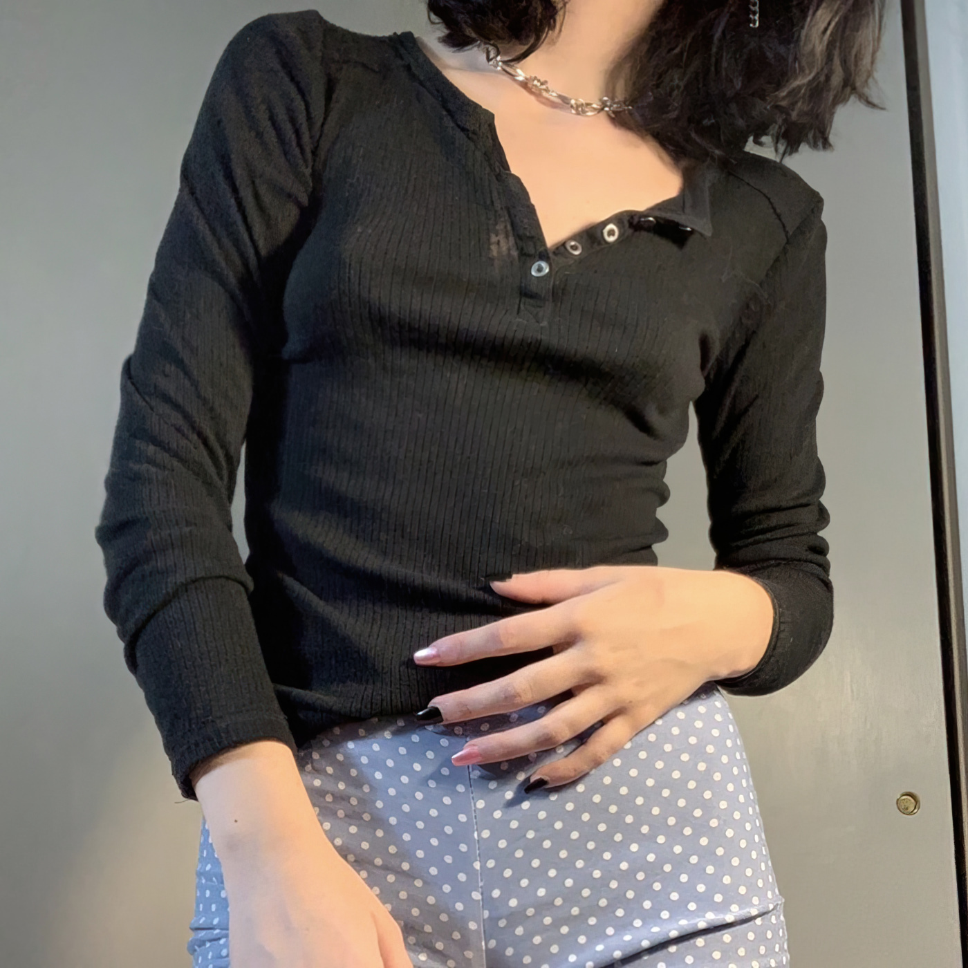 petite native american girl bella is a cute punk — 25