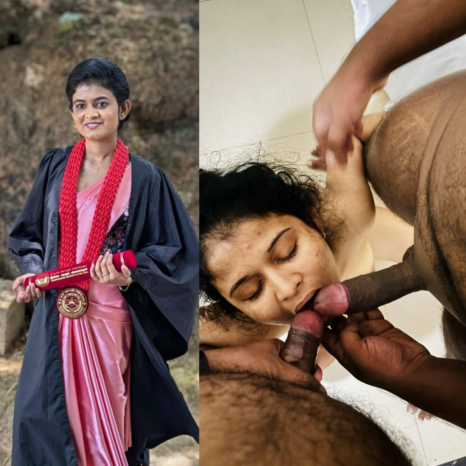 Real desi south indian threesome — 16