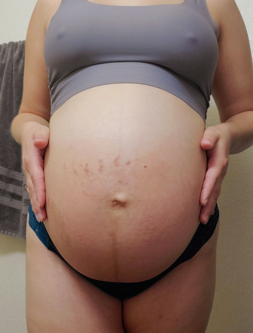 Perfect Preggo Maddie squirts for me — 7
