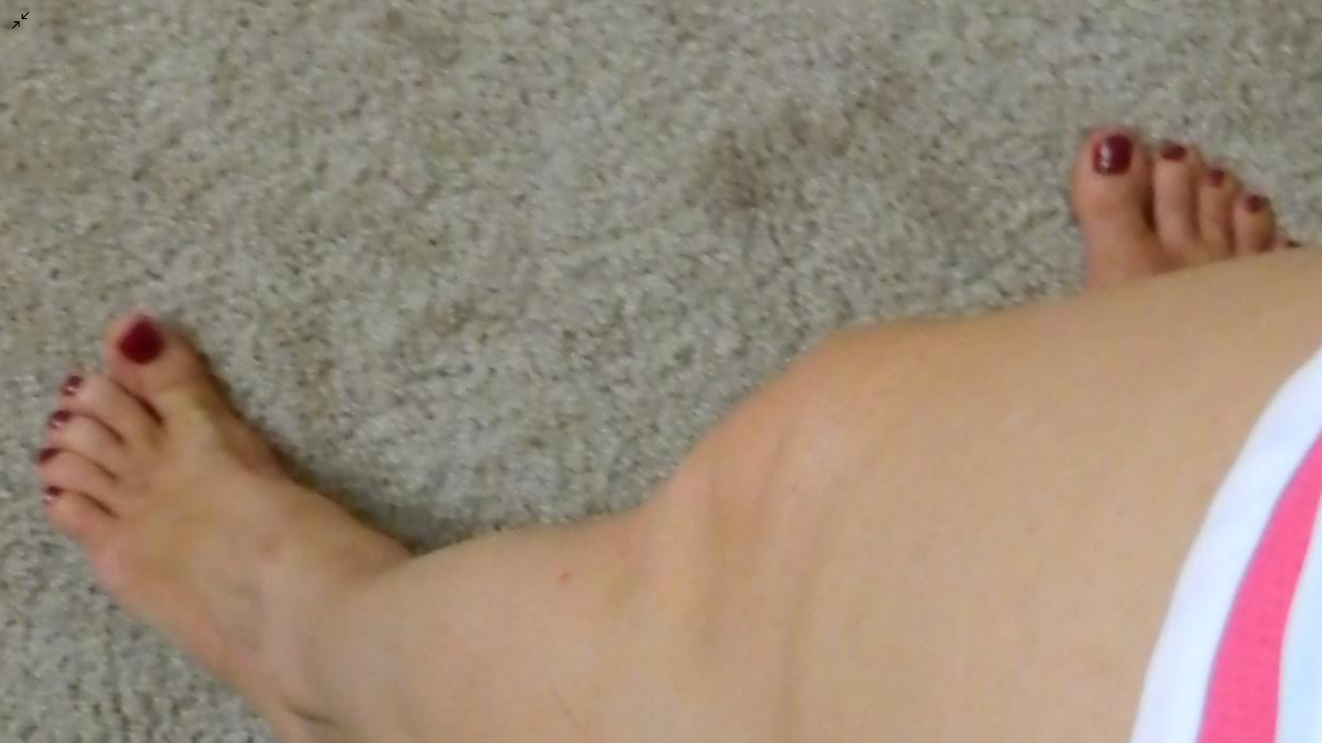 Angel redhead milf sexy legs/feet/face — 9