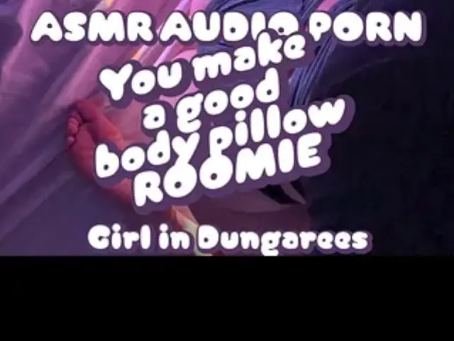Slutty Roommate uses your cock to get off while reading porn | Was I grinding on you roomie?! | ASMR